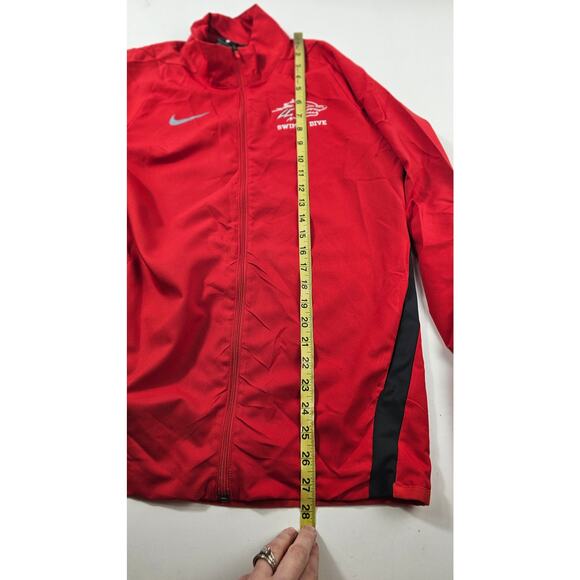 Stony Brook seawolves swimming and diving Nike team zip up jacket EUC small S - Picture 7 of 7
